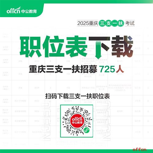 支一扶考试时间安排（已公布）J9数字平台2025重庆三(图1)